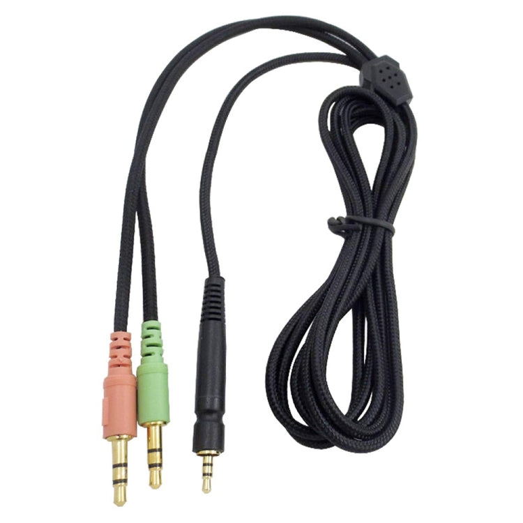 ZS0076 Cable de auriculares para juegos versión PC para Sennheiser PC 373D GSP 350 GSP 500 GSP 600 G4ME ONE GAME ZERO, PC Version