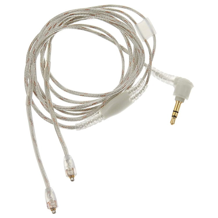 Cable de audio para auriculares codificado ZS0089 para Shure SE535 SE215 UE900 W40 SE425, ZS0089 White