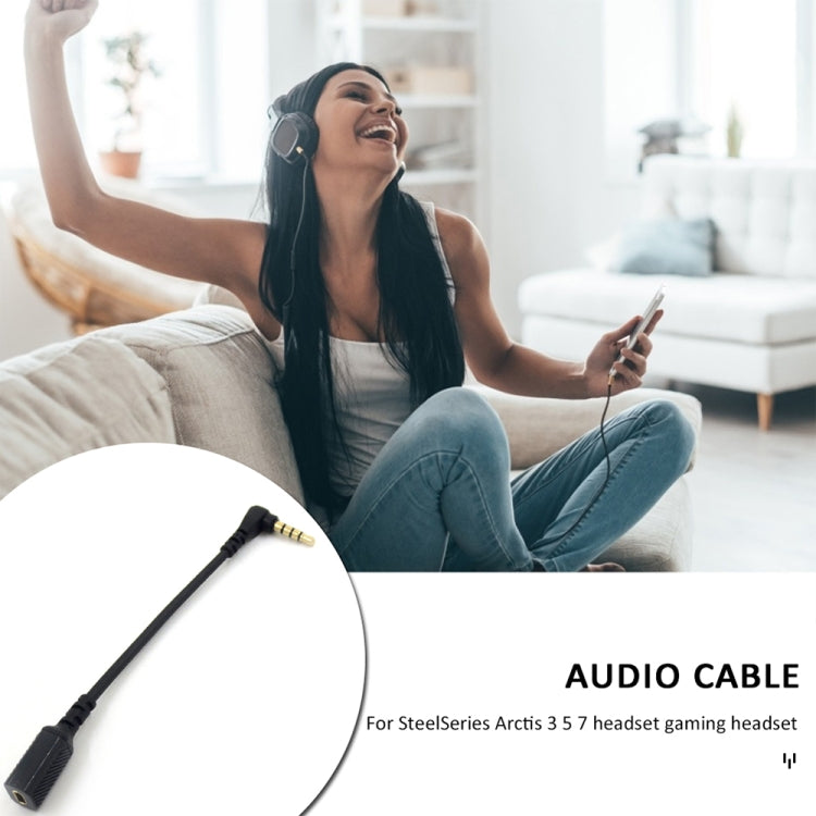 Cable de conexión de tarjeta de sonido ZS0167 + Cable adaptador para auriculares Steelseries Arctis 3 5 7, Sound Card Cable + Adapter Cable