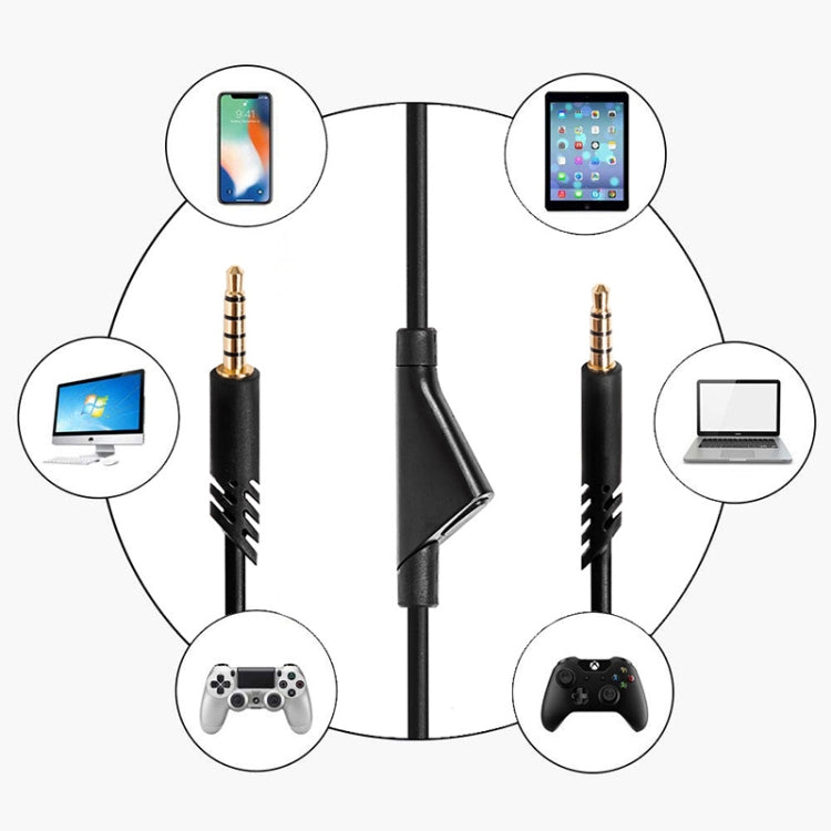 Cable de audio para auriculares para juegos ZS0131 para Logitech Astro A10 A40, ZS0131