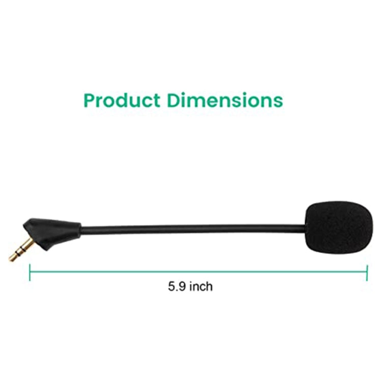 ZS0201 Micrófono de repuesto para auriculares de computadora para HyperX Cloud Alpha S