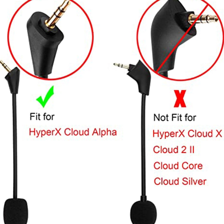 ZS0201 Micrófono de repuesto para auriculares de computadora para HyperX Cloud Alpha S