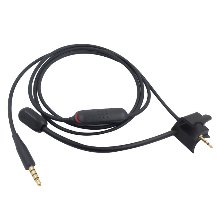 Cable de auriculares con cancelación de ruido para juegos ZS0217 para BOSE QC35I / QC35II
