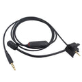 Cable de auriculares con cancelación de ruido para juegos ZS0217 para BOSE QC35I / QC35II