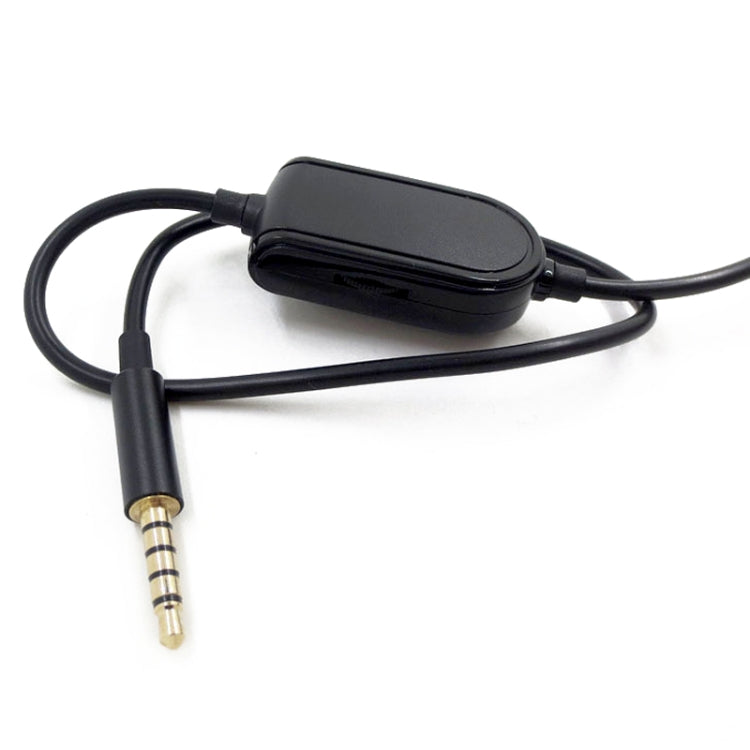 ZS0086 Versión de control de volumen Cable de audio para auriculares para juegos para Logitech Astro A10 A40 A30, Volume Control Version