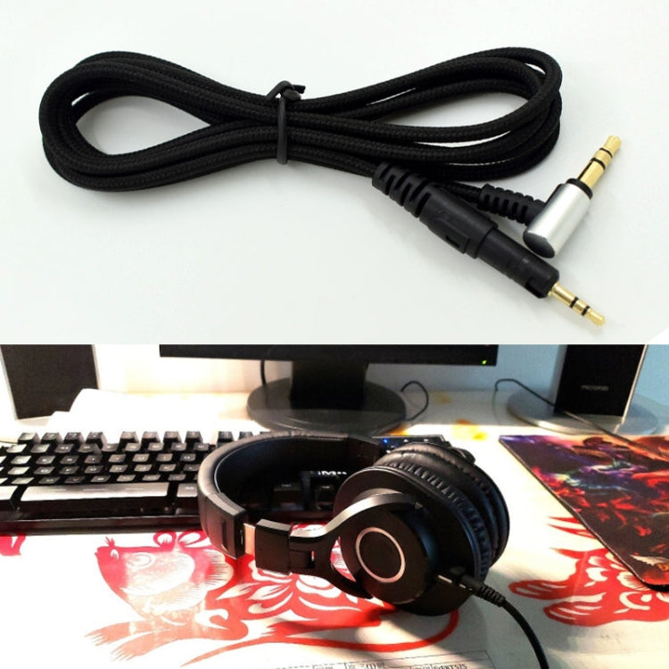 Cable de audio para auriculares versión estándar ZS0091 para Audio-technica ATH-M50X M40X