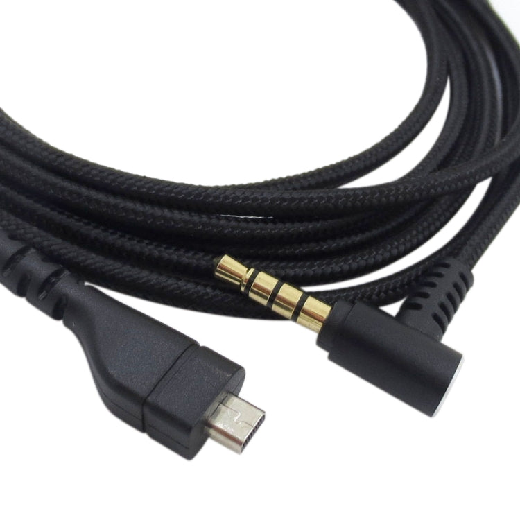 Cable de audio para auriculares trenzado USB ZS0169 para SteelSeries Arctis 3/5/7/Pro, ZS0169
