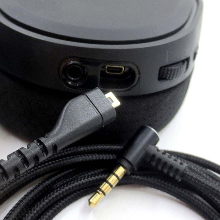 Cable de audio para auriculares trenzado USB ZS0169 para SteelSeries Arctis 3/5/7/Pro, ZS0169