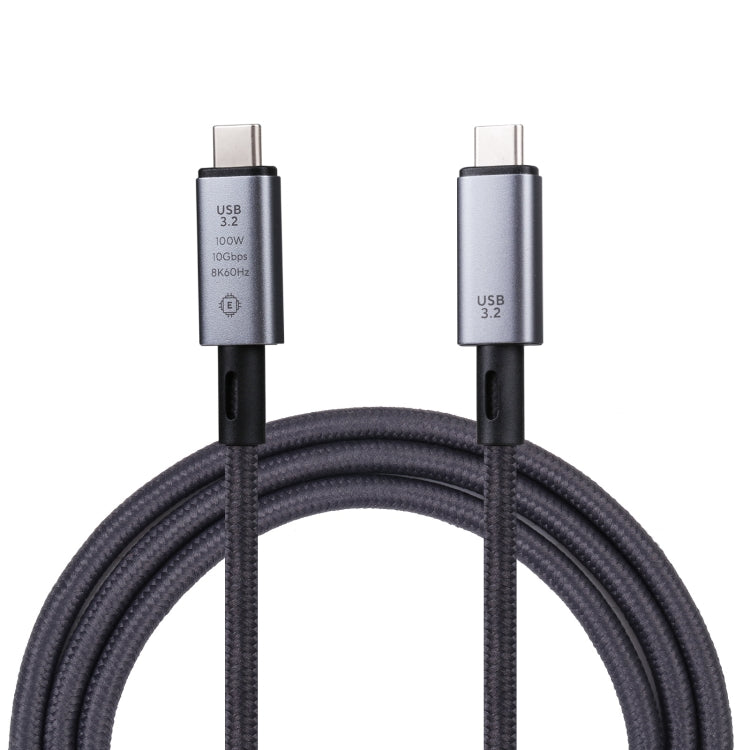 Cable de vídeo USB-C/Type-C de 10 Gbps 8K a USB-C/Type-C compatible con USB 3.2, longitud: 1 m, 10Gbps Type-C to Type-C