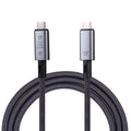 Cable de vídeo USB-C/Type-C de 10 Gbps 8K a USB-C/Type-C compatible con USB 3.2, longitud: 1 m, 10Gbps Type-C to Type-C