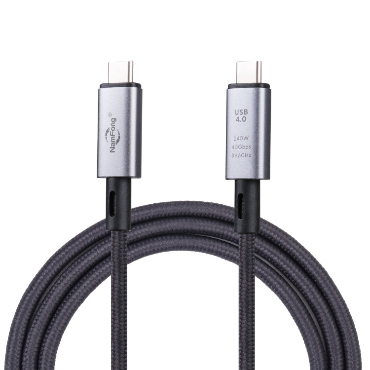 Cable de vídeo USB-C/Type-C de 40 Gbps 8K a USB-C/Type-C compatible con USB 4, longitud: 1 m, 40Gbps Type-C to Type-C