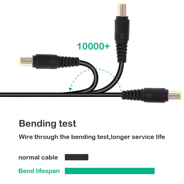 Para cable de carga de alimentación para computadora portátil Lenovo USB-C / Type-C a 7,9 x 5,5 mm, longitud del cable: aproximadamente 1,5 m, Type-C to 7.9 x 5.5mm