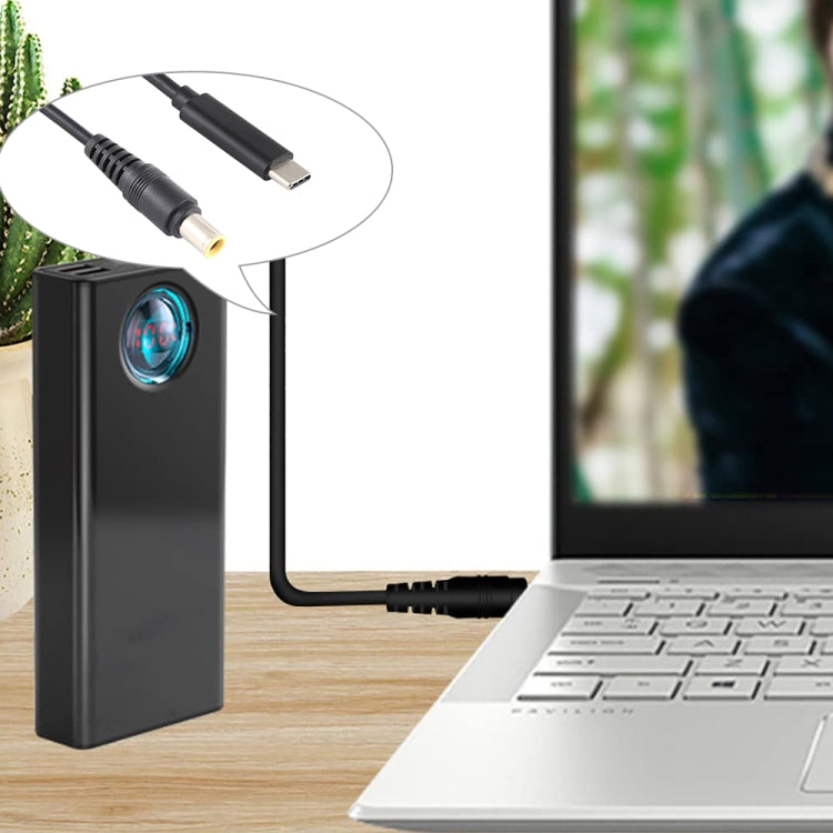 Para cable de carga de alimentación para computadora portátil Lenovo USB-C / Type-C a 7,9 x 5,5 mm, longitud del cable: aproximadamente 1,5 m, Type-C to 7.9 x 5.5mm