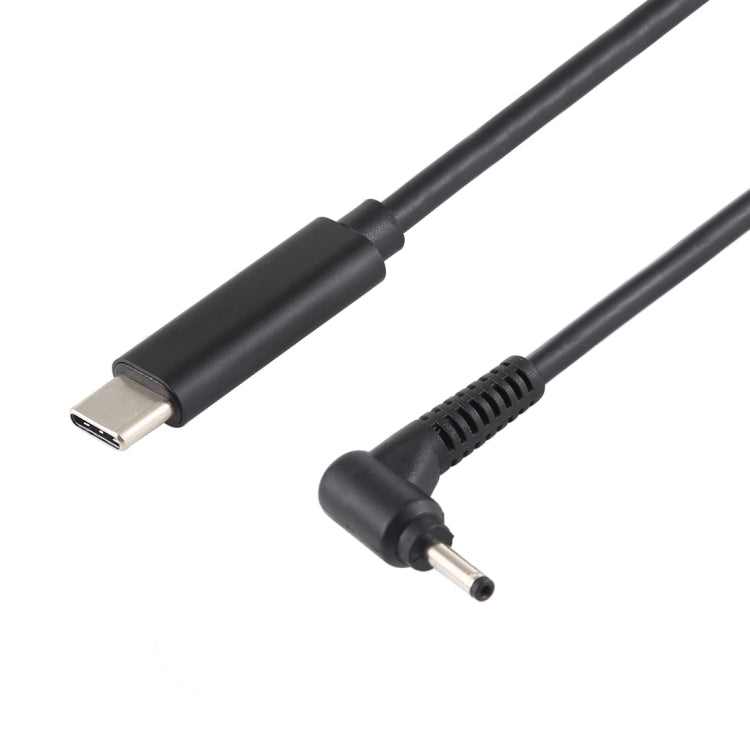 Cable de carga de alimentación para computadora portátil USB-C / Type-C a 3,0 x 1,0 mm, longitud del cable: aproximadamente 1,5 m, Type-C to 3.0 x 1.1mm