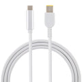 Cable de carga de alimentación para computadora portátil USB-C / Type-C a Big Square macho para Lenovo, longitud del cable: aproximadamente 1,5 m, Type-C to Big Square