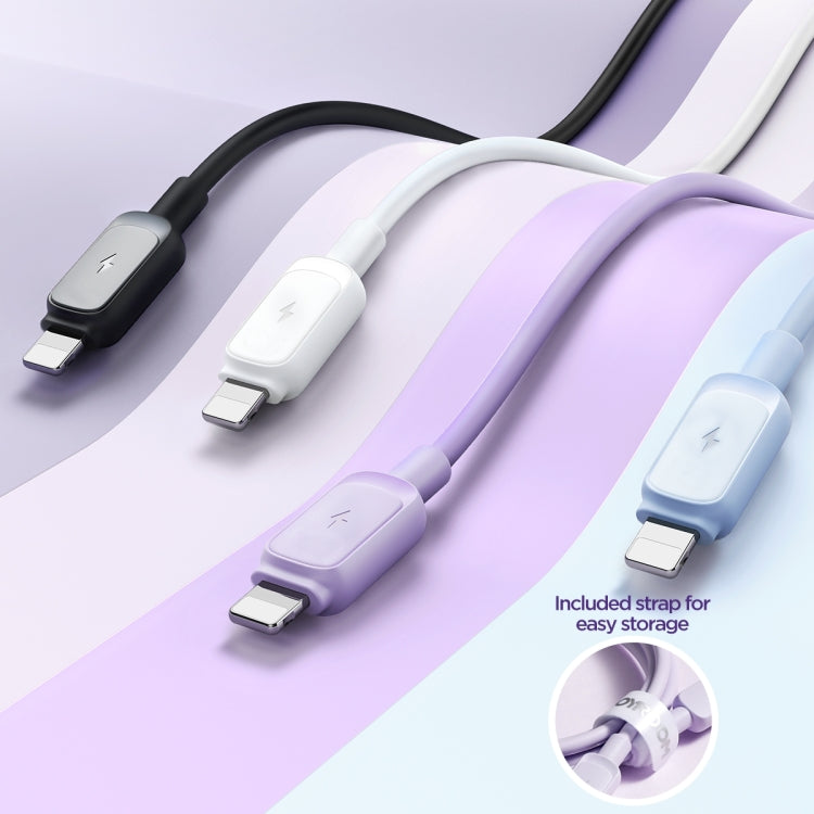 JOYROOM S-AL012A14 Cable de datos de carga rápida USB de 2,4 A de serie multicolor a 8 pines, longitud: 1,2 m, USB to 8 Pin