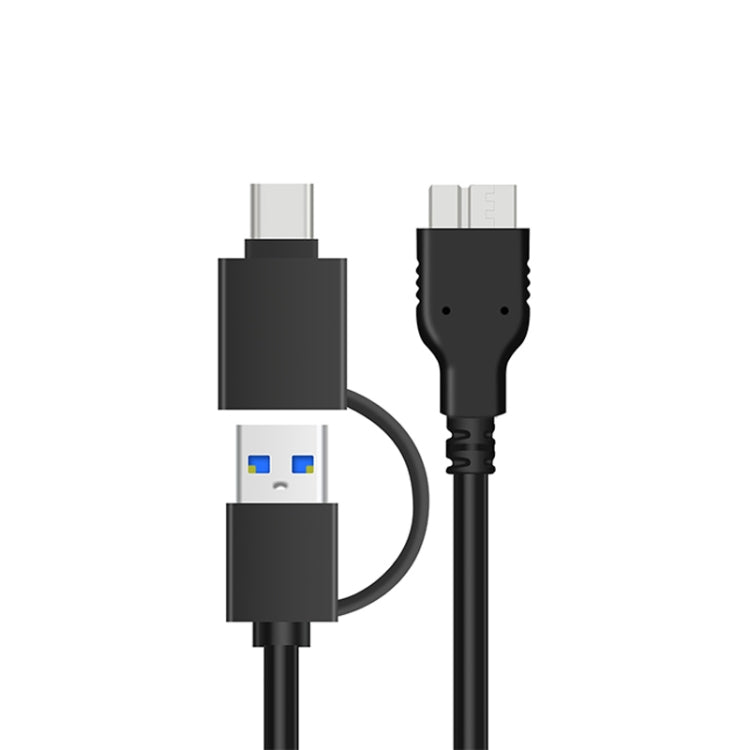 Estuche para disco duro externo Onten UHD1 de 12,5 pulgadas con cable 2 en 1