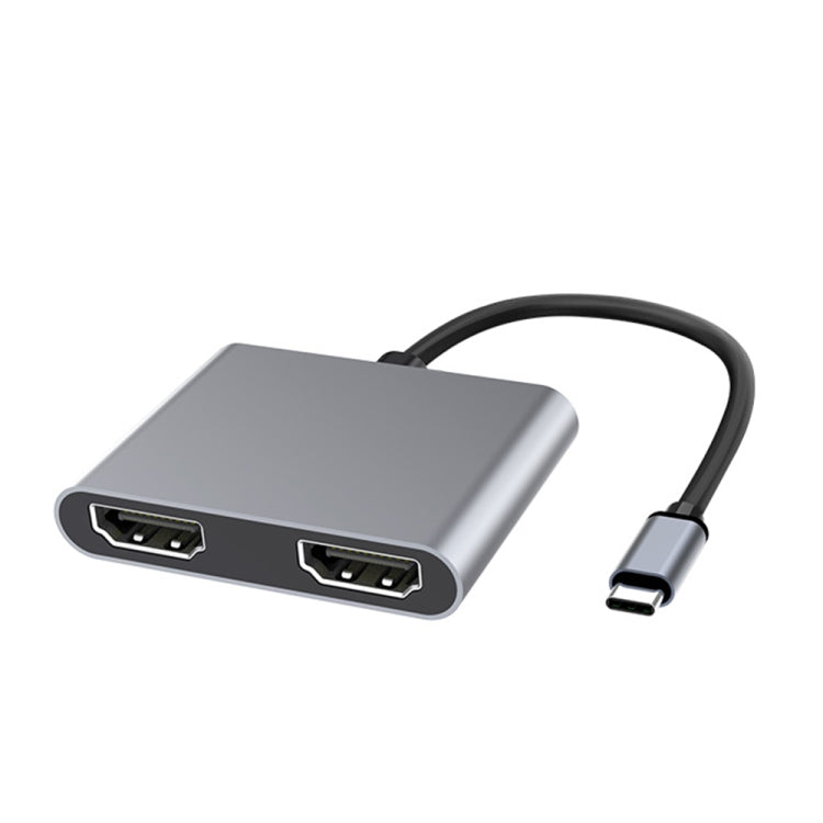 Estación de acoplamiento multifunción USB-C / Type-C a HDMI HUB dual 2 en 1