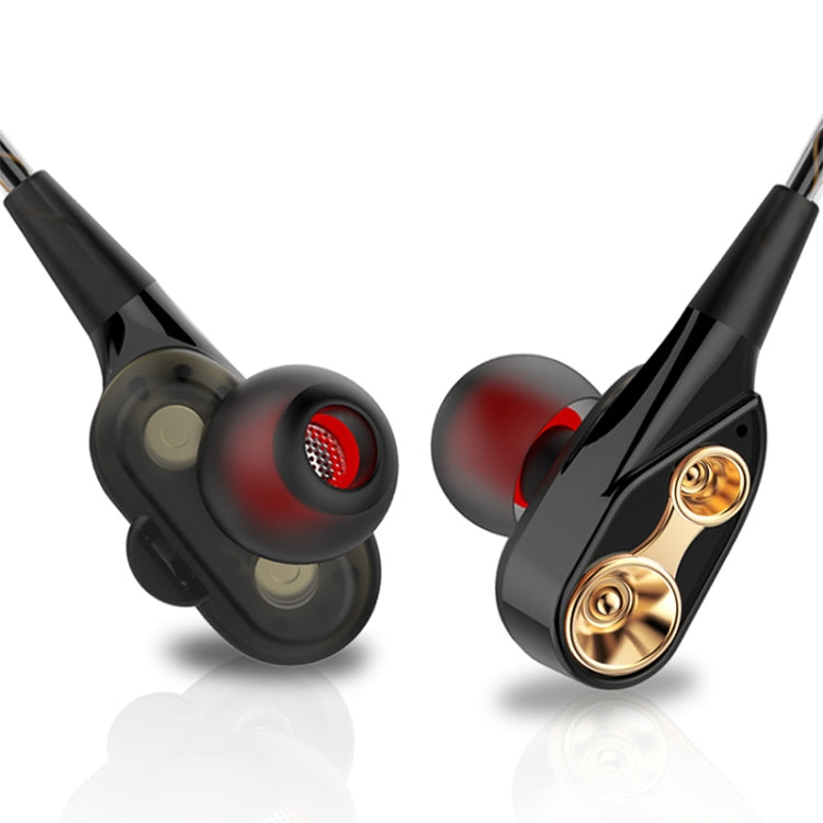 Auriculares internos de música deportivos QKZ CK8 HiFi de cuatro unidades