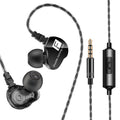 Auriculares internos de música deportivos QKZ CK9 HiFi de cuatro unidades