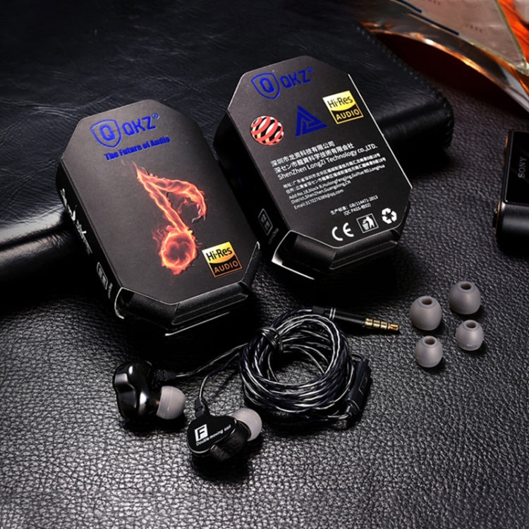 Auriculares internos de música deportivos QKZ CK9 HiFi de cuatro unidades