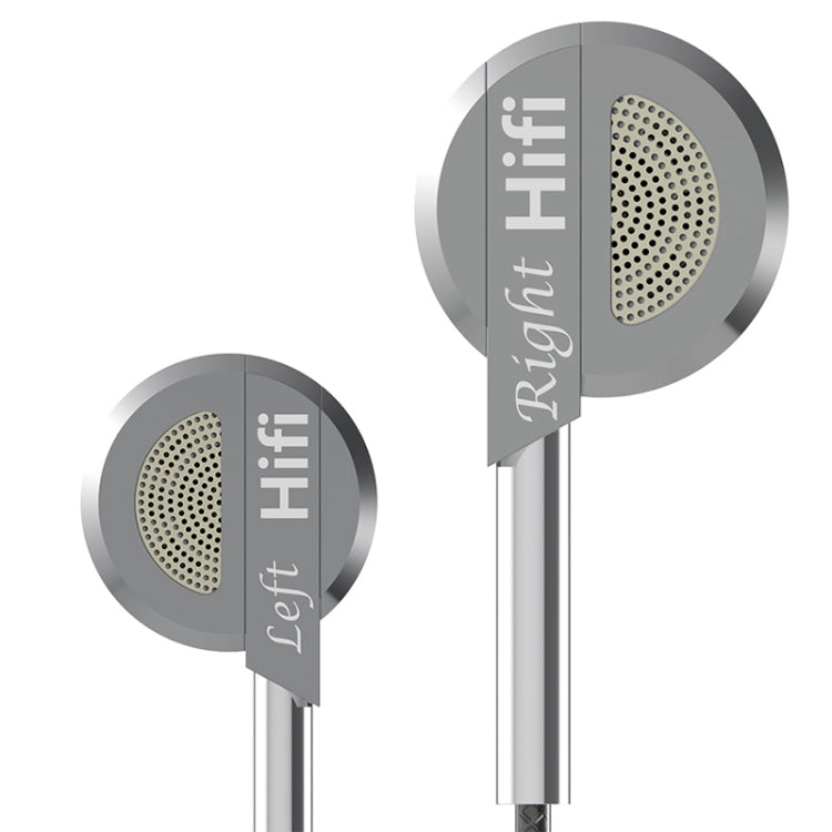 QKZ DM9 Auriculares internos de música deportivos totalmente metálicos de alta calidad, versión con micrófono
