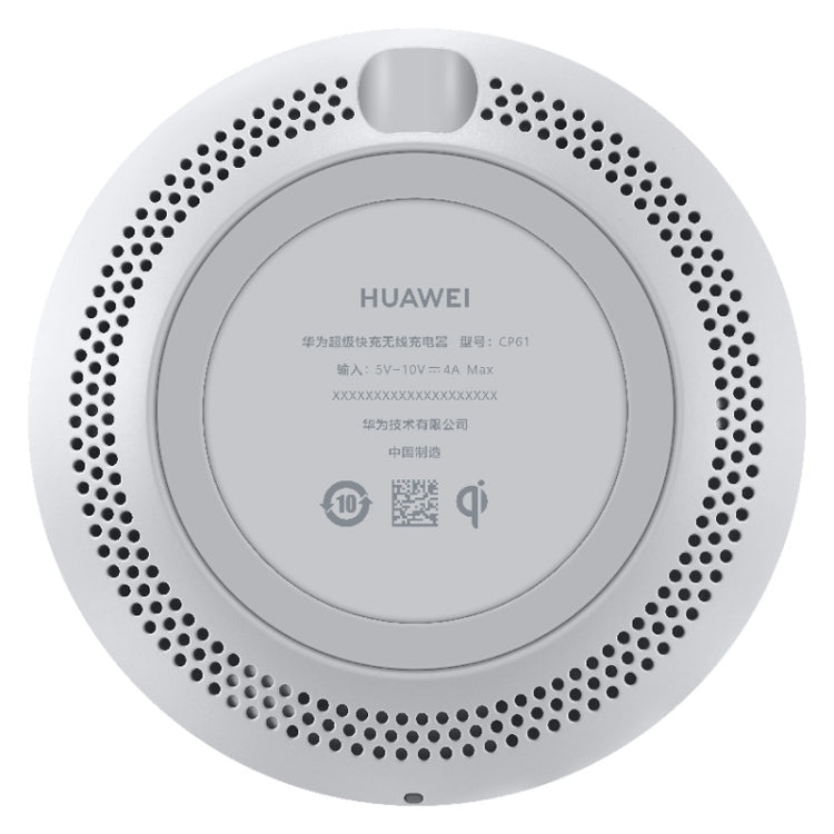 Cargador Inalámbrico Carga Súper Rápida Original Huawei CP61 27W