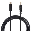 Cable de carga de alimentación para computadora portátil USB-C / Type-C a 5,5 x 2,5 mm, longitud del cable: aproximadamente 1,5 m (negro), Type-C to 5.5 x 2.5mm(Straight)