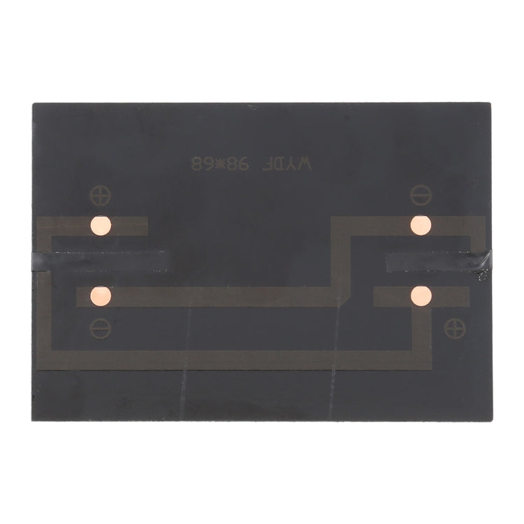 Célula del módulo del panel solar de la batería de energía solar de bricolaje de 5 V 1,2 W 200 mAh, tamaño: 98 x 68 mm, 5V 1.2W 200mAh 98 x 68mm
