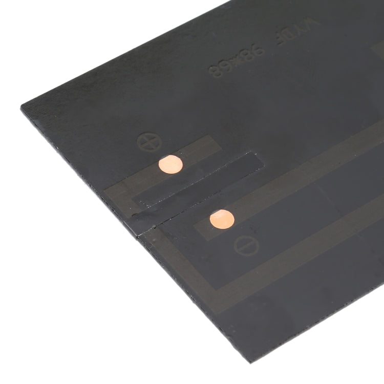 Célula del módulo del panel solar de la batería de energía solar de bricolaje de 5 V 1,2 W 200 mAh, tamaño: 98 x 68 mm, 5V 1.2W 200mAh 98 x 68mm