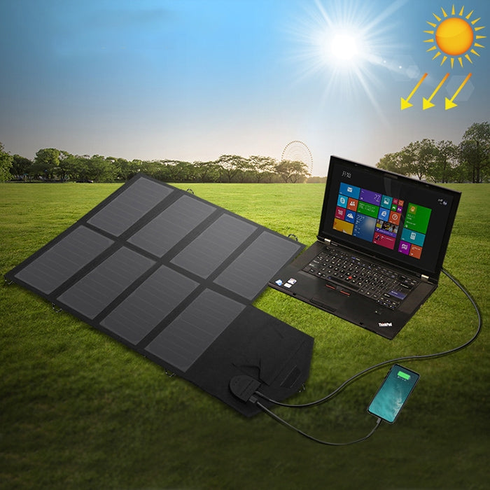 ALLPOWERS 40W Cargador de panel solar Cargadores de batería solares portátiles 5V 18V