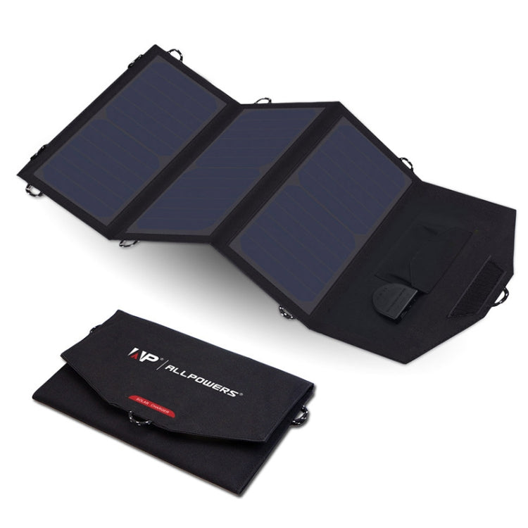 ALLPOWERS 18V 21W Panel de cargador solar energía solar plegable impermeable