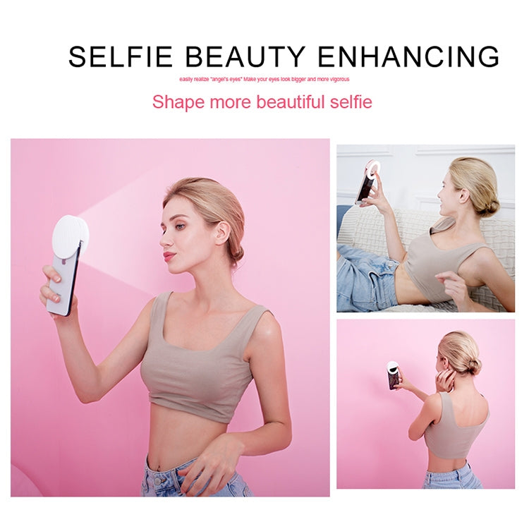 Luz recargable del relleno del flash del clip de Selfie de la luz de Selfie de la belleza RK34
