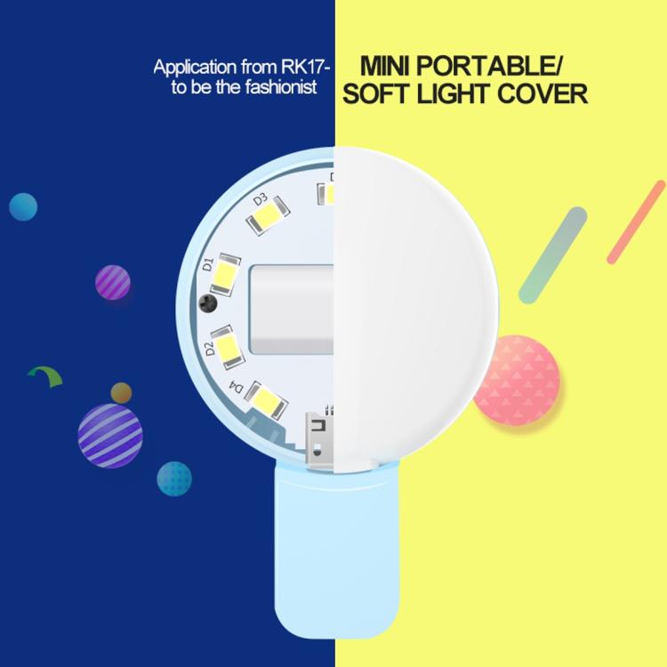 Para iPhone, Galaxy, Huawei, Xiaomi, LG, HTC y otros teléfonos inteligentes, RK17 Black, RK17 Pink, RK17 Blue, RK17 White