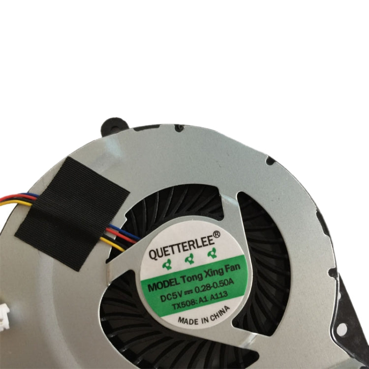 Ventilador de refrigeración del radiador del ordenador portátil Ventilador de refrigeración de la CPU para ASUS A43 / A83 / X43, For A43 / A83 / X43