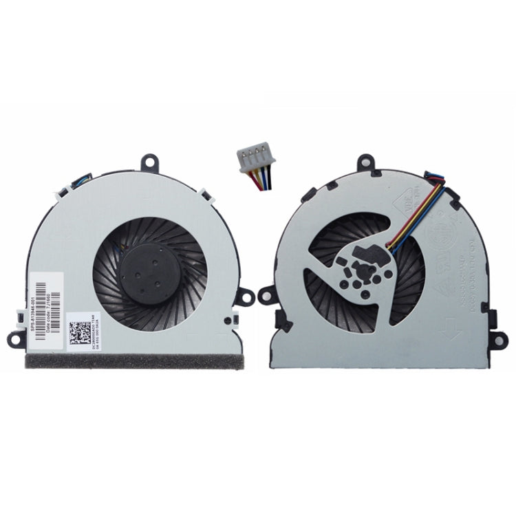 Ventilador de refrigeración de radiador para ordenador portátil de 1,56 W, ventilador de refrigeración de CPU para HP 15-A / 15-AC121DX / 15-AC, For 15-AC