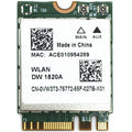 Tarjeta inalámbrica DW1820A BCM94350ZAE 802.11ac BT4.1 867Mbps M.2/NGFF WiFi, DW1820A