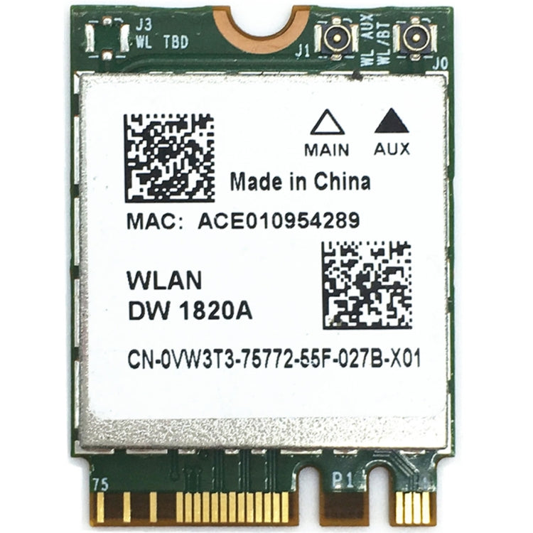 Tarjeta inalámbrica DW1820A BCM94350ZAE 802.11ac BT4.1 867Mbps M.2/NGFF WiFi, DW1820A
