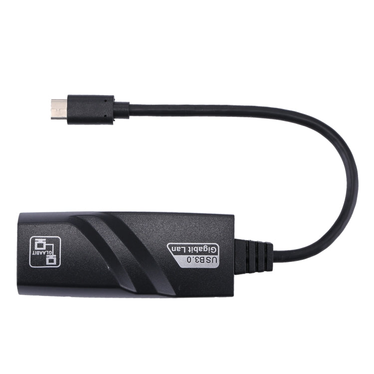 Adaptador de red USB-C / Type-C a RJ45 Gigabit Ethernet de 15 cm, RJ45