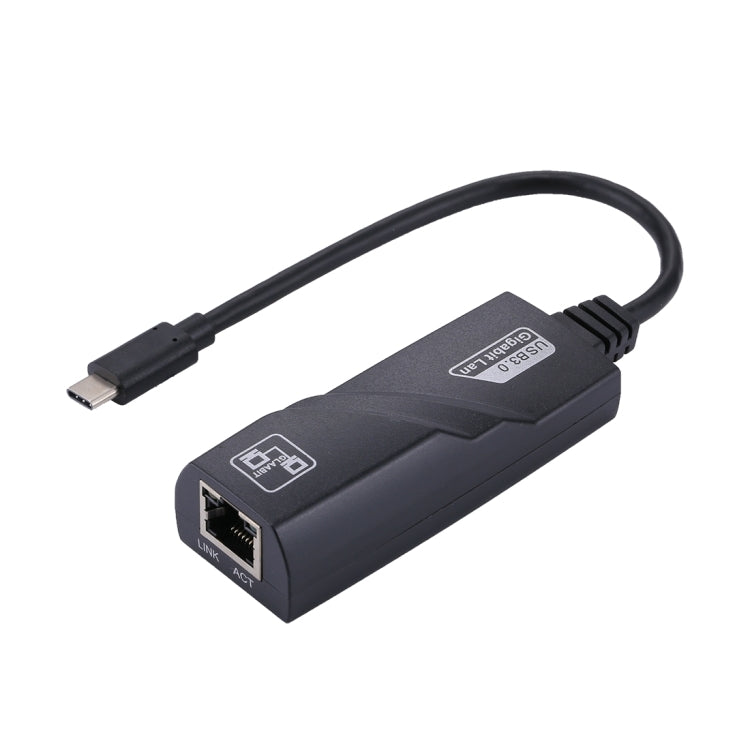Adaptador de red USB-C / Type-C a RJ45 Gigabit Ethernet de 15 cm, RJ45