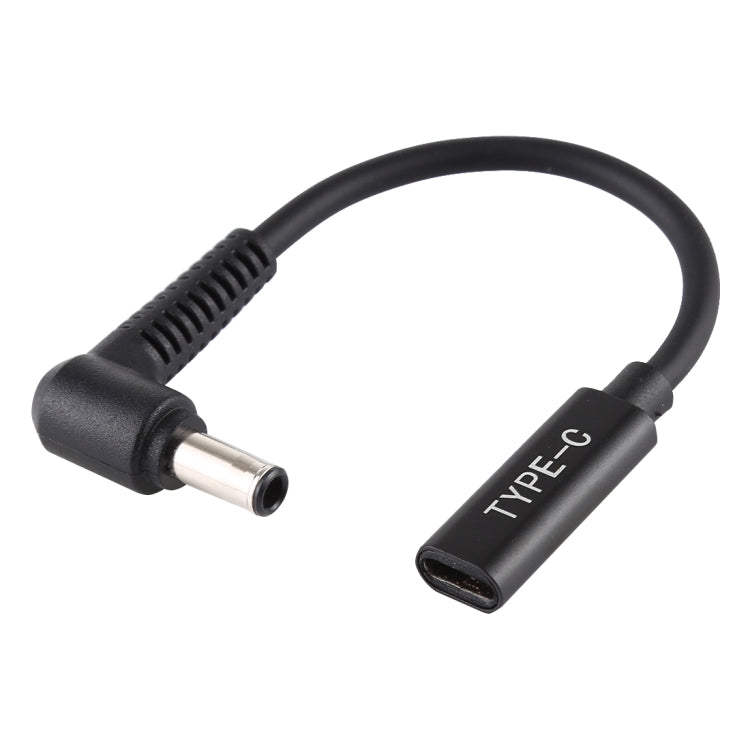 Cable cargador/adaptador de corriente hembra DP de 5,0 x 1,0 mm a tipo C