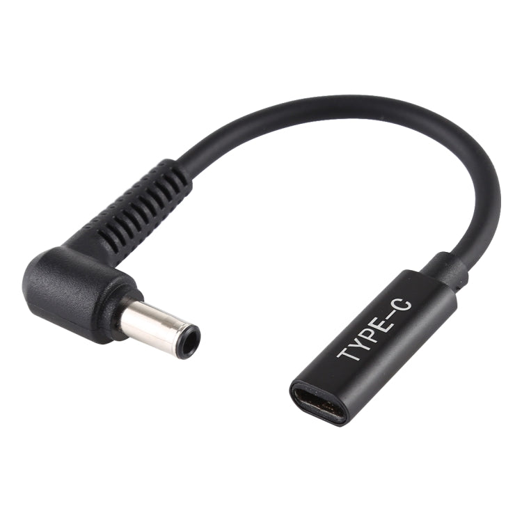 Cable cargador/adaptador de corriente hembra DP de 5,0 x 1,0 mm a tipo C