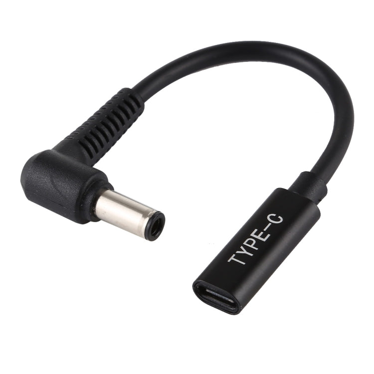 Cable cargador/adaptador de corriente hembra DP de 6,0 x 0,6 mm a tipo C
