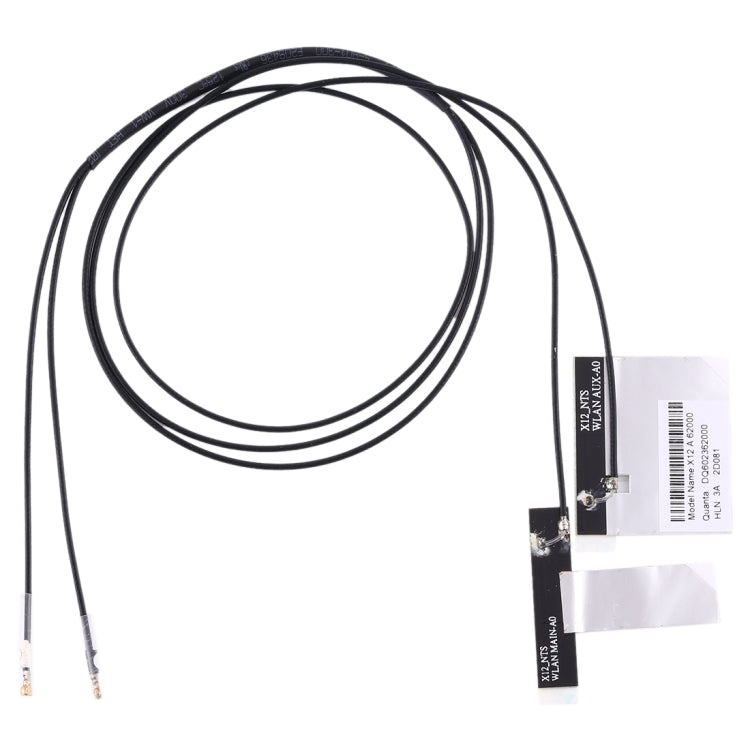 1 par de cable flexible PFC de antena de doble banda IPX4 9260ac WiFi 4G para M.2, longitud: 46 cm 63 cm