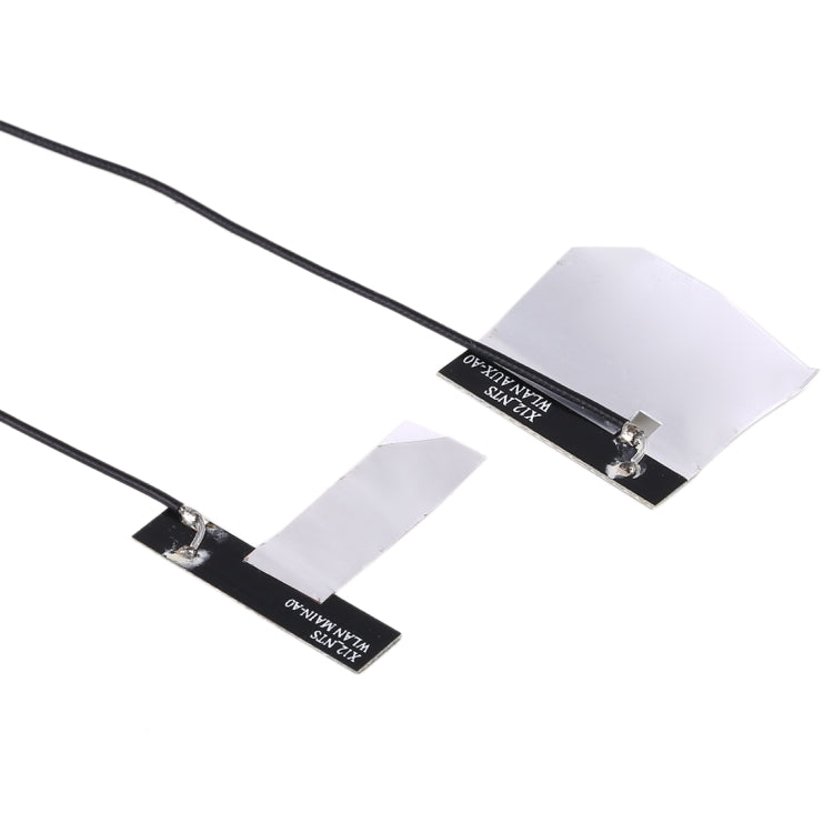 1 par de cable flexible PFC de antena de doble banda IPX4 9260ac WiFi 4G para M.2, longitud: 46 cm 63 cm