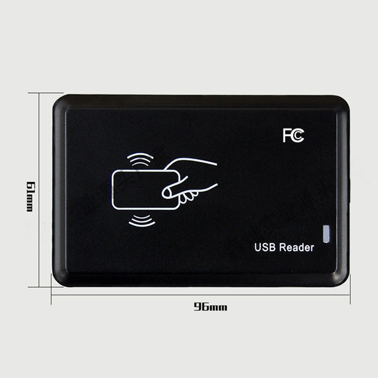 Lector de tarjetas inductivo con interfaz USB de 5W para tarjeta IC / ID