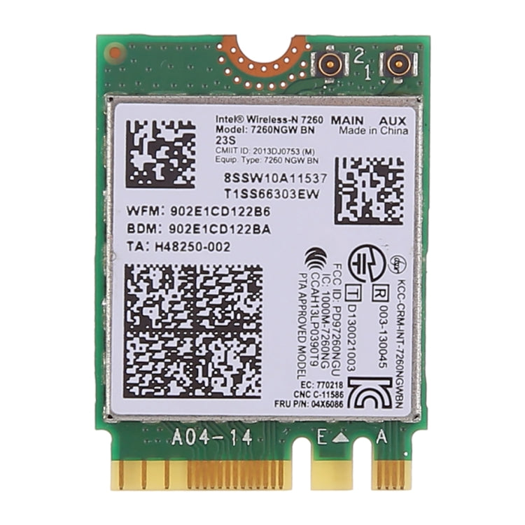 Tarjeta de red inalámbrica 7260NGW 7260BN para Lenovo 2014 X1 T440 L540 X240, 7260NGW