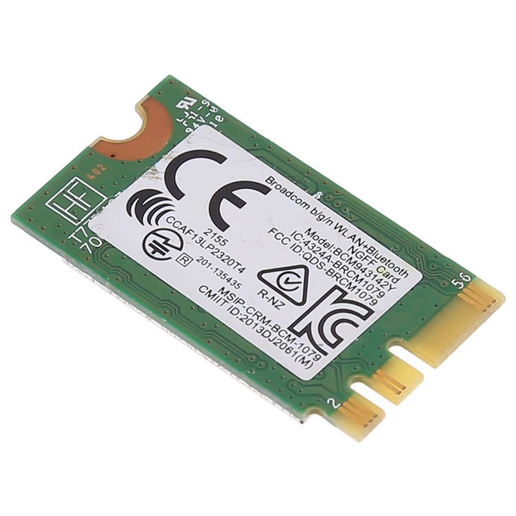 BCM943142Y M.2 NGFF Tarjeta de red inalámbrica 150Mbps 802.11b/g/n Bluetooth 4.0, BCM943142Y