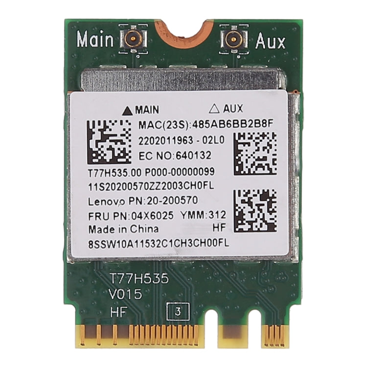 Tarjeta inalámbrica RTL8723BE 300Mbps 802.11n M2 NGFF Mini adaptador WiFi PCI E + Bluetooth 4,0 para Lenovo E450 E550 E555 Y50 04x6025, RTL8723BE