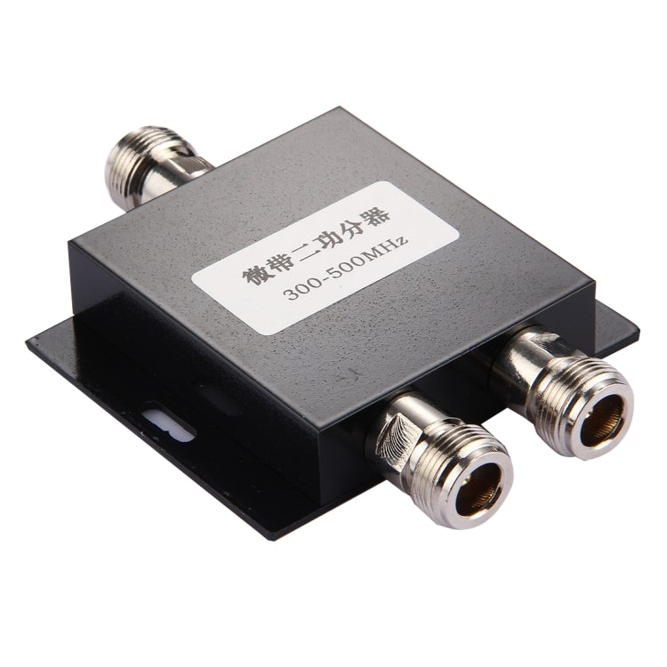 Adaptador hembra N de 300-500 MHz Divisor de potencia de 2 vías, Adapter Power Splitter